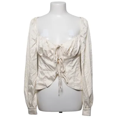 Crop top (Beige) from Majorelle Elastane, Polyester