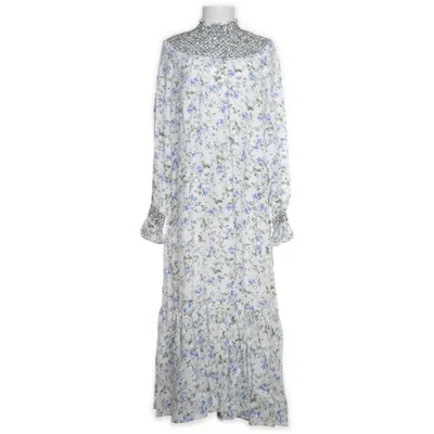 Maxi dress (White, Blue, Green) from Zara