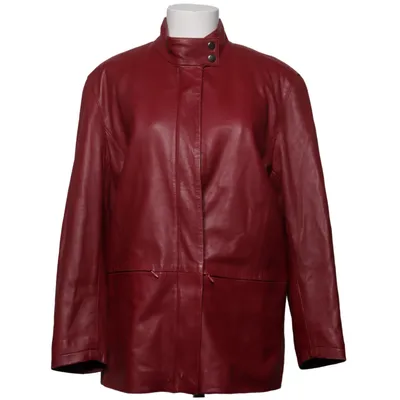 Leren jack (Rood) van Great Outdoors Leer, Polyester