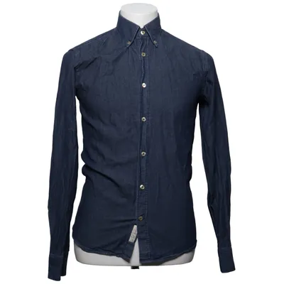 Denim blouse (Sartorial Leisure) van Sartorial Leisure by Oscar Jacobson Katoen