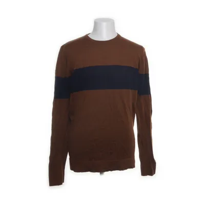 Sweater (Brown, Blue) from Cottonfield Wool, Acrylic
