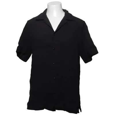 Chemise à manches courtes (Noir) de H&M Coton