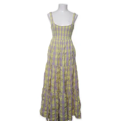 Robe longue (Jaune, Violet, Multicolore) de ASOS Design Coton