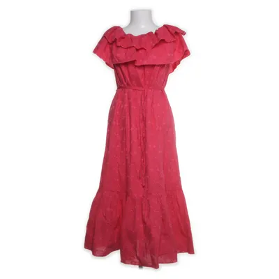 Maxi jurk (Roze) van United Colors of Benetton Katoen, Polyester