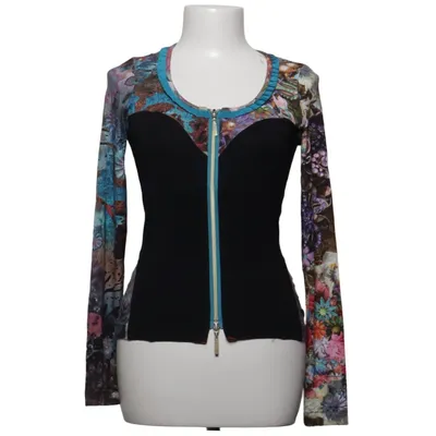 Jacke (Schwarz, Mehrfarbig) von Eva & Claudi Elasthan, Viskose