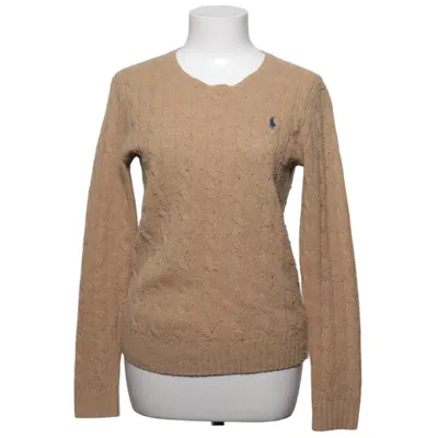 Trui (Bruin) van Polo Ralph Lauren Kasjmier, Merinowol