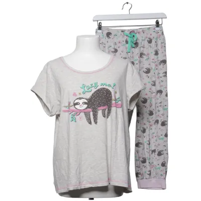 Pyjamasz (Grå, Flerfarvet) fra Bonprix Bomuld