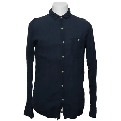 Chemise (Bleu) de Knowledge Cotton Apparel Lin
