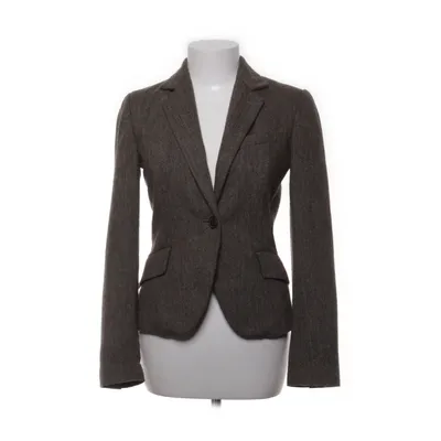 Blazer (Brown) from Zara Basic Acrylic, Polyester, Wool