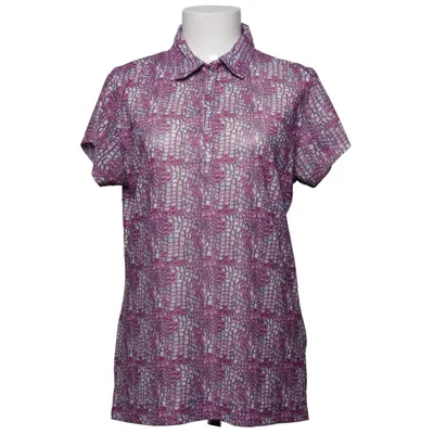 Polotrøje (Lilla, Flerfarvet) fra Daily Sports Elastan, Polyester