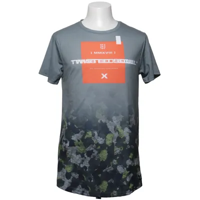 T-shirt (Grå, Grön, Flerfärgad) från Twisted Soul Polyester