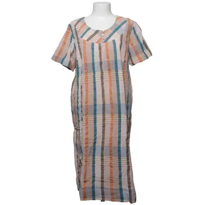 Jurk (Blauw, Oranje, Meerkleurig) van McVerdi Katoen