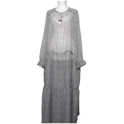 Maxikjole (Grå, Hvid) fra Lindex Polyester