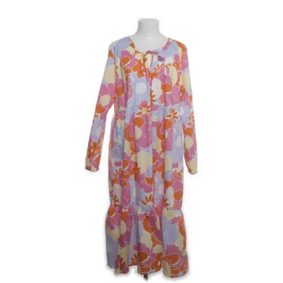 Långklänning (Flerfärgad) från Ulla Popken Bomull, Elastan, Polyester