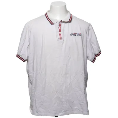 Polo (Blanc, Multicolore) de High Mountain Coton, Élasthane