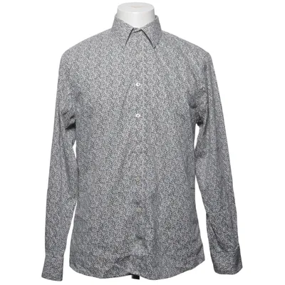 Shirt (Grijs, Wit, Zwart) van Nick Graham Katoen, Elastaan, Polyester