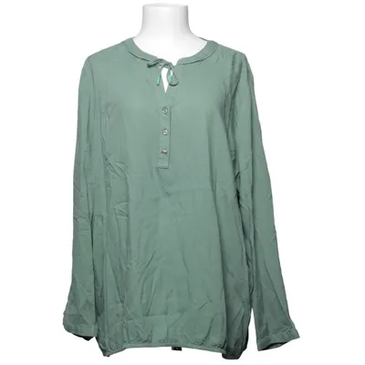 Bluse (Grøn) fra Cecil Viscose