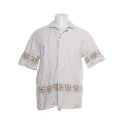 Korte mouwen shirt (Wit) van Pull & Bear Katoen