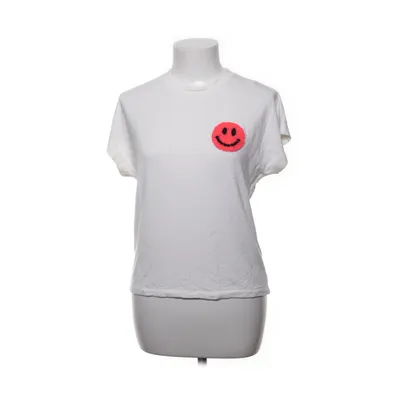T-shirt (White, Red) from Mooij Cotton, Elastane