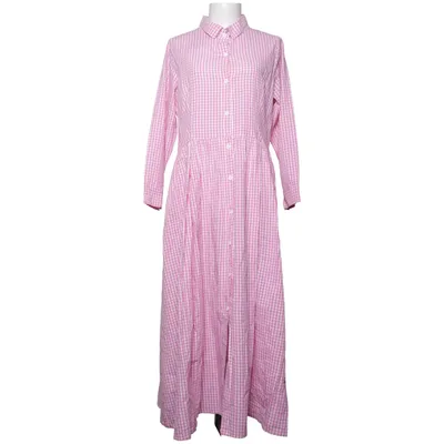 Blousejurk (Roze, Wit)