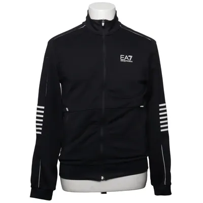 Sports jacket (Black, White) from Emporio Armani Elastane, Polyester