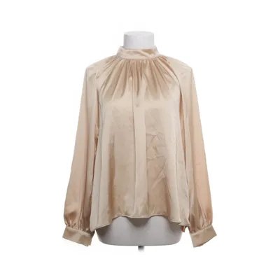 Bluse (Beige) fra Zara Polyester
