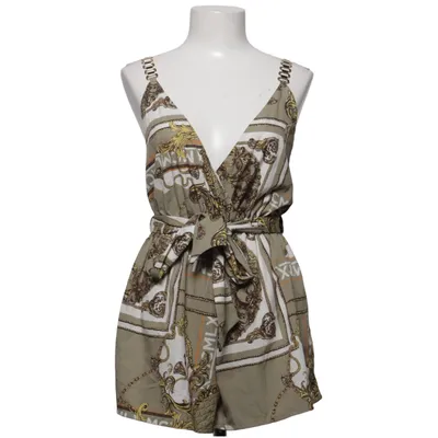 Byxdress (Brun, Vit, Guldfärgad) från River Island Resort Polyester