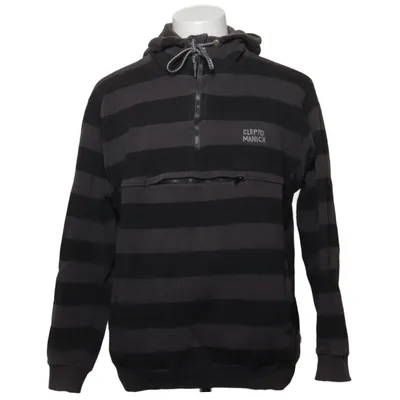 Hoodie (Black, Gray) from Cleptomanicx Cotton