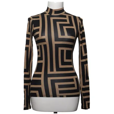 T-shirt à manches longues (Noir, Beige) de Amisu