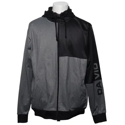 Sweat à capuche (Gris, Noir) de David Polyester