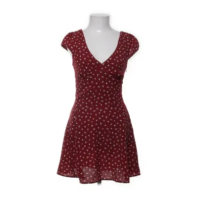 Klänning (Röd, Vit) från Bershka Polyester