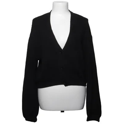 Cardigan (Black) from NA-KD Acrylic, Cotton