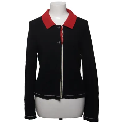 Cardigan (Zwart, Rood, Beige) van Eva & Claudi Elastaan, Polyester, Viscose