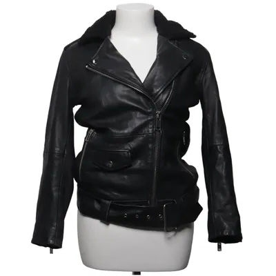 Veste de motard (Noir) de Deadwood Cuir, Polyester recyclé