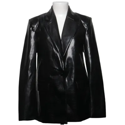 Blazer (Zwart) van Amisu Polyester, Polyurethaan
