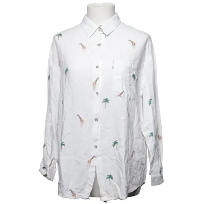 Shirt (Wit, Meerkleurig) van Musy Muse Katoen