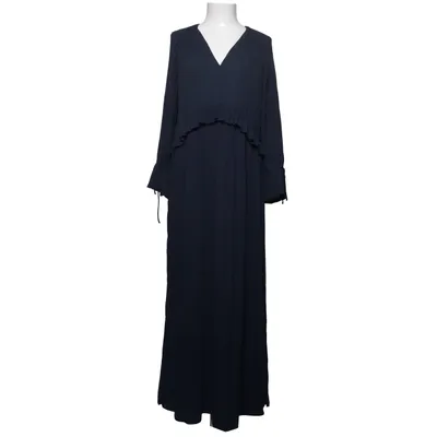 Maxi jurk (Blauw) van Massimo Dutti Polyester