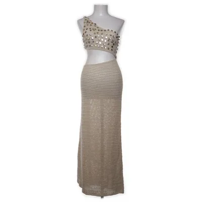 Maxi jurk (Beige) van White Fox Acryl