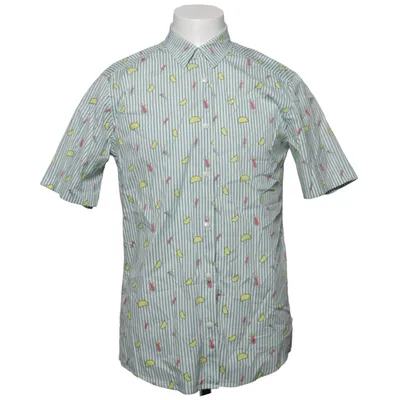Short sleeve shirt (White, Green, Multicolored) from Only & Sons Cotton