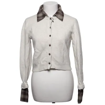 Cardigan (Beige, Brown) Elastane, Polyester, Viscose, Wool