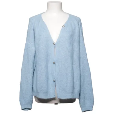 Cardigan (Blauw) van Imprevu Alpacawol, Polyamide