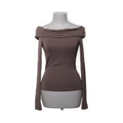 Topp (Brun) från NA-KD Elastan, Viskos