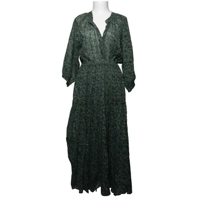 Maxi dress (Green, Multicolored) from Masscob Cotton, Polyester