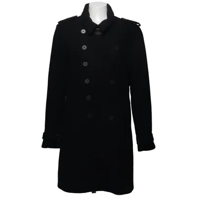 Jas (Zwart) van Tigha Katoen, Polyester, Viscose, Wol