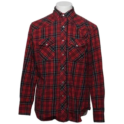 Flanellen overhemd (Rood, Zwart) van Wrangler Katoen