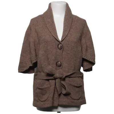 Cardigan (Bruin) van Promiss Acryl, Alpacawol