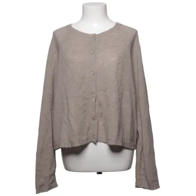 Cardigan (Beige) van Gudrun Sjödén Alpacawol, Katoen, Polyamide