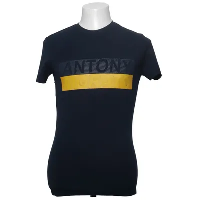 T-shirt (Blauw, Meerkleurig) van Antony Morato Katoen, Elastaan