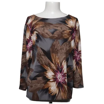 Top (Grijs, Bruin, Meerkleurig) van Sara Louise Elastaan, Polyester