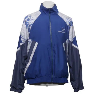 Træningsjakke (Blå, Hvid) fra Sergio Tacchini Bomuld, Polyester